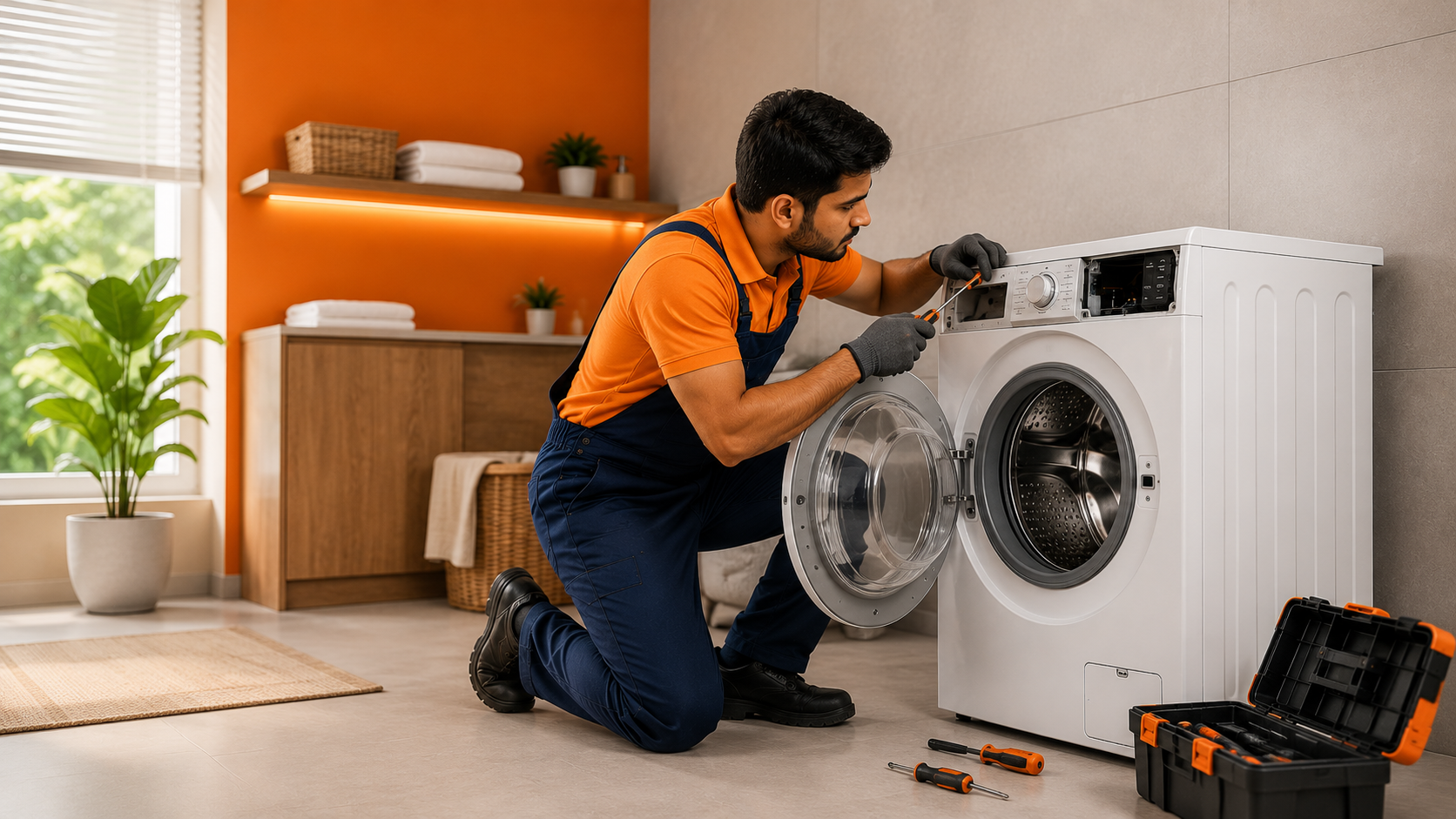Washing machine repair